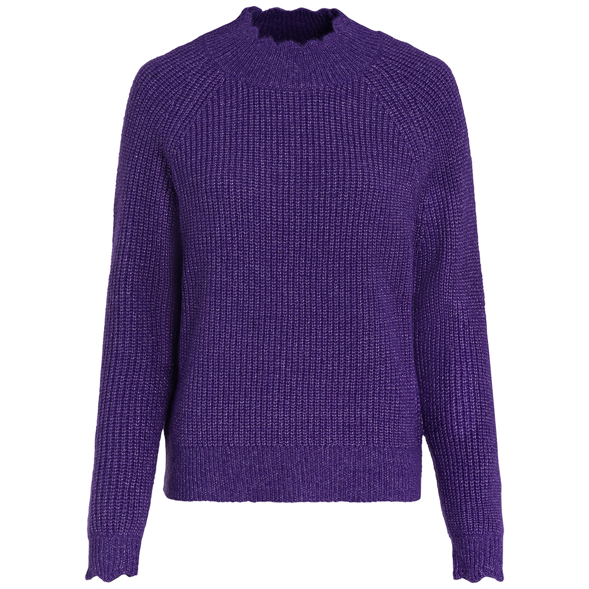 Damen Strickpullover mit Effektgarn