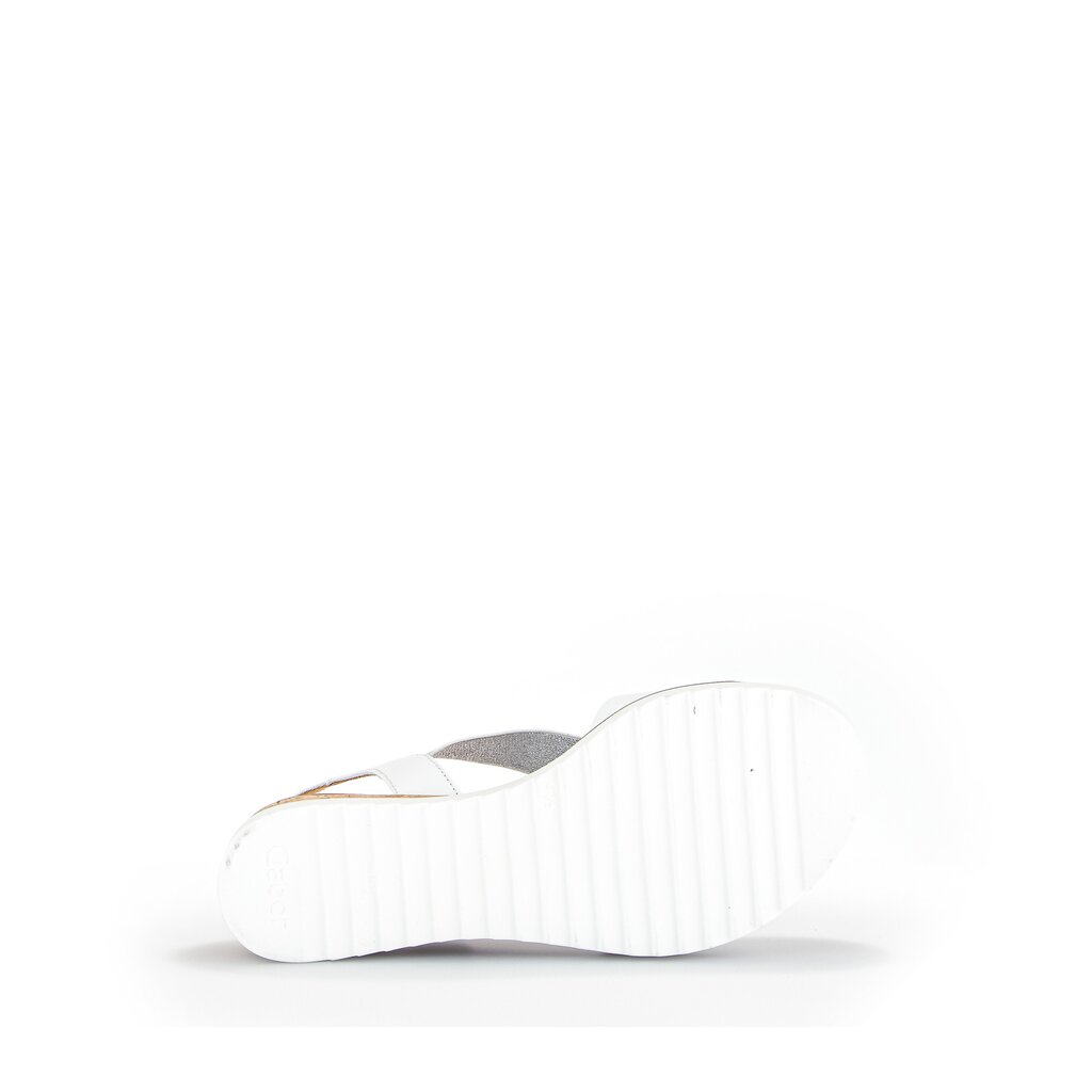 Gabor comfort Keilsandalette weiß