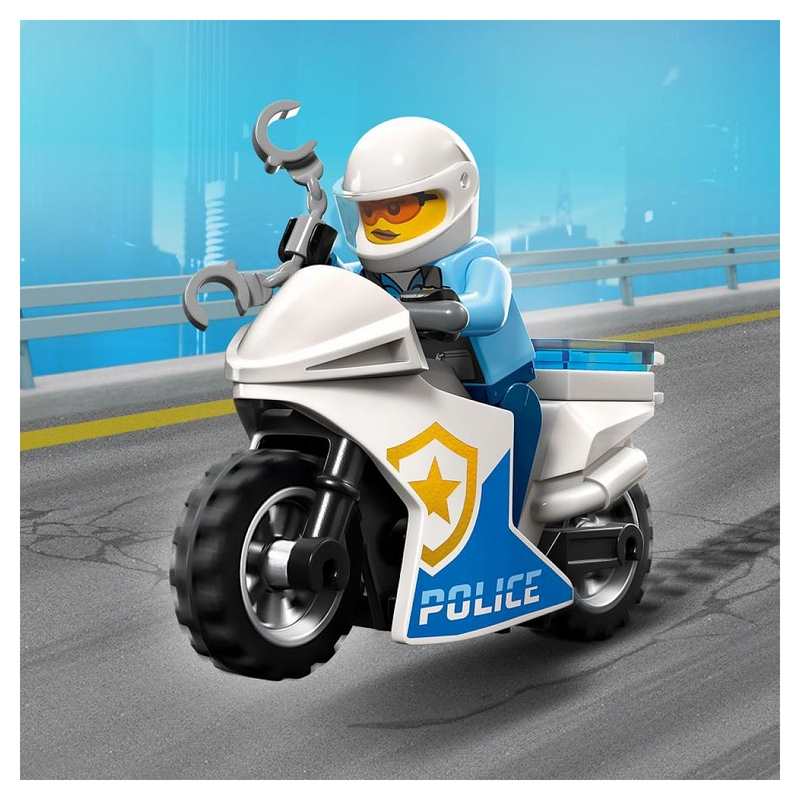 60392 La course poursuite de la moto de police LEGO City