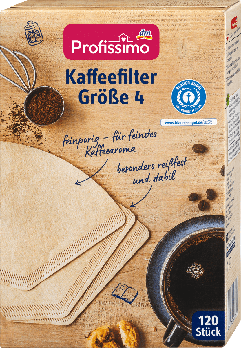 Kaffeefilter Größe 4, 120 St