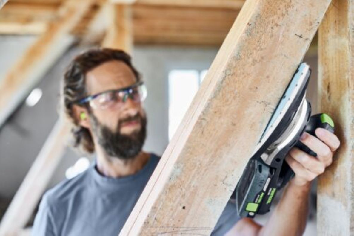 Festool 577713 DTSC 200-Basic Akku-Exzenterschleifer ohne Akku und Ladegerät im Systainer
