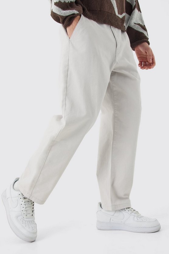Kurze Chino-Hose mit Skate-Print