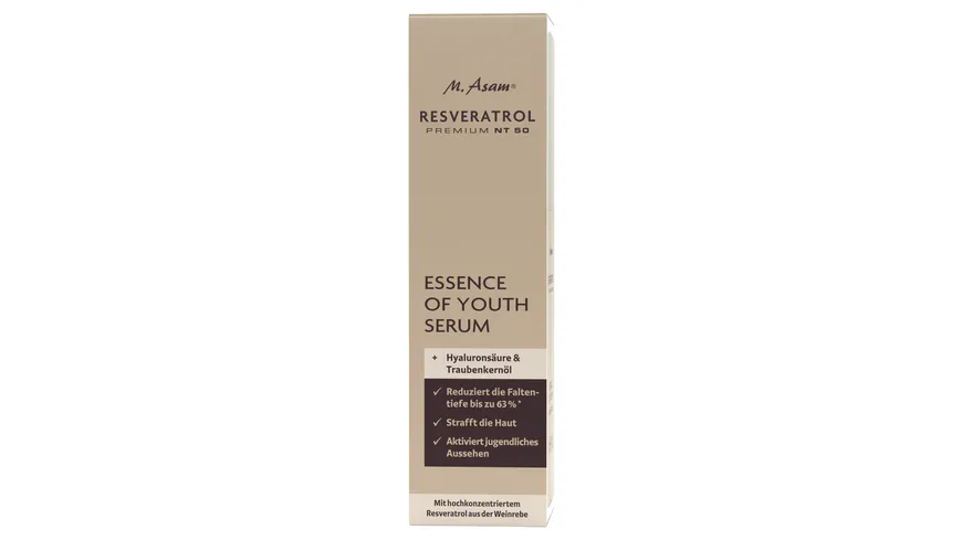 M. Asam® RESVERATROL PREMIUM NT50 Essence of Youth Serum 30 ml