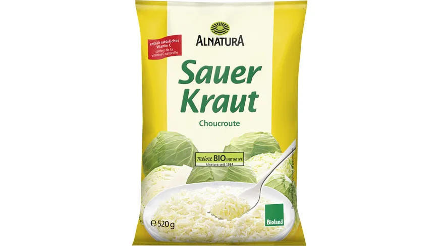 Alnatura Bioland-Sauerkraut 500 g