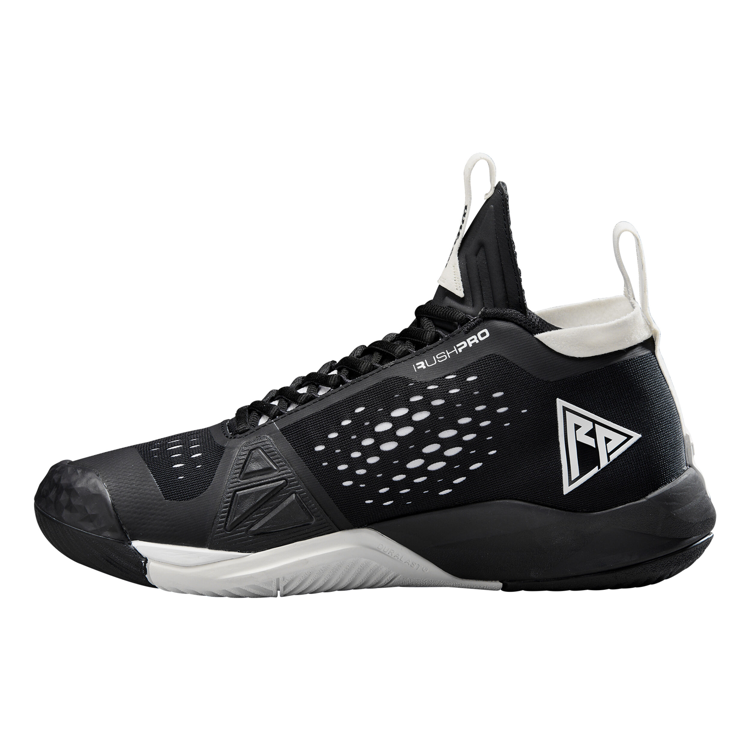 Rush Pro Tour Mid Allcourtschuh Herren - Schwarz