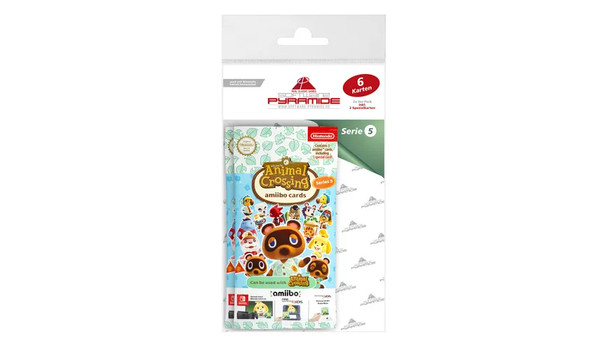 amiibo Animal Crossing - Serie 5 - 2x 3 Karten