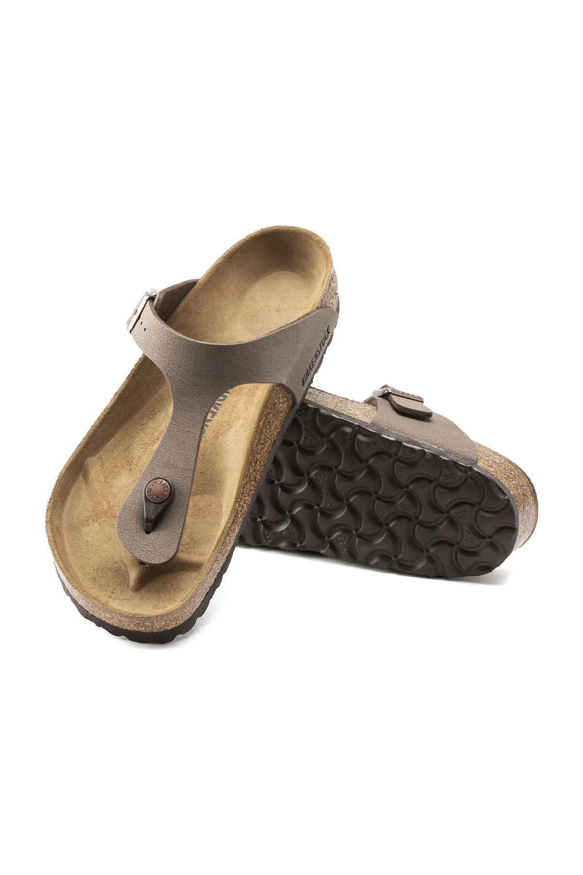 Birkenstock  Gizeh Mokka-Hausschuhe