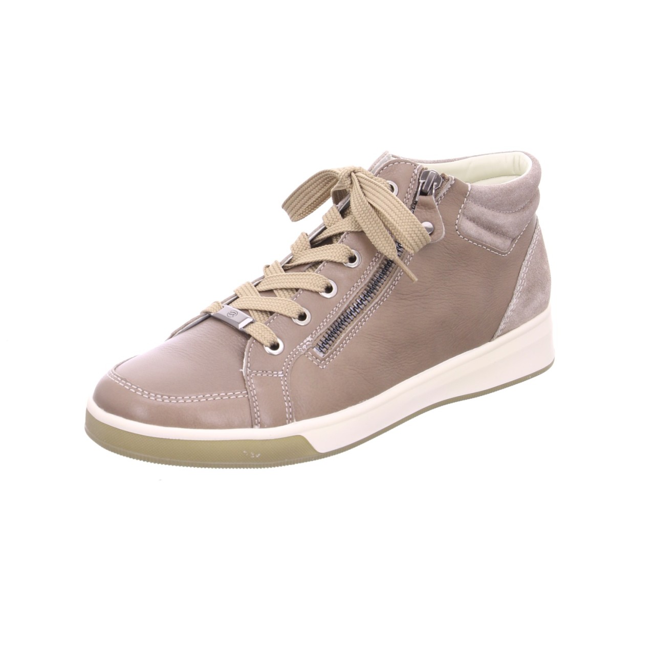 ARA Freizeit Schnürer taupe Om-St-High-Soft