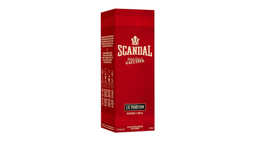 Jean Paul Gaultier Scandal Intense Pour Homme Eau de Parfum Refill 200 ml