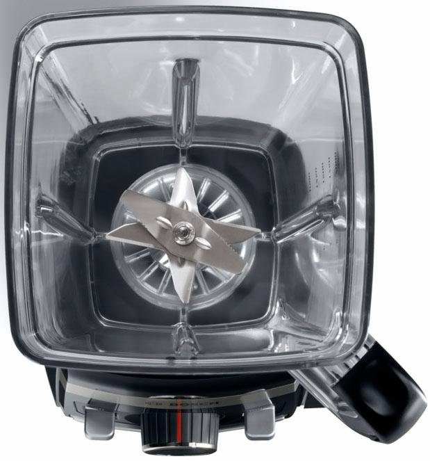 BOSCH Standmixer VitaBoost MMBH6P6BDE, 1600 W, 6 Programme, 6-Klingen Edelstahl, Stößel, Rezeptbuch, 45.000 U/Min