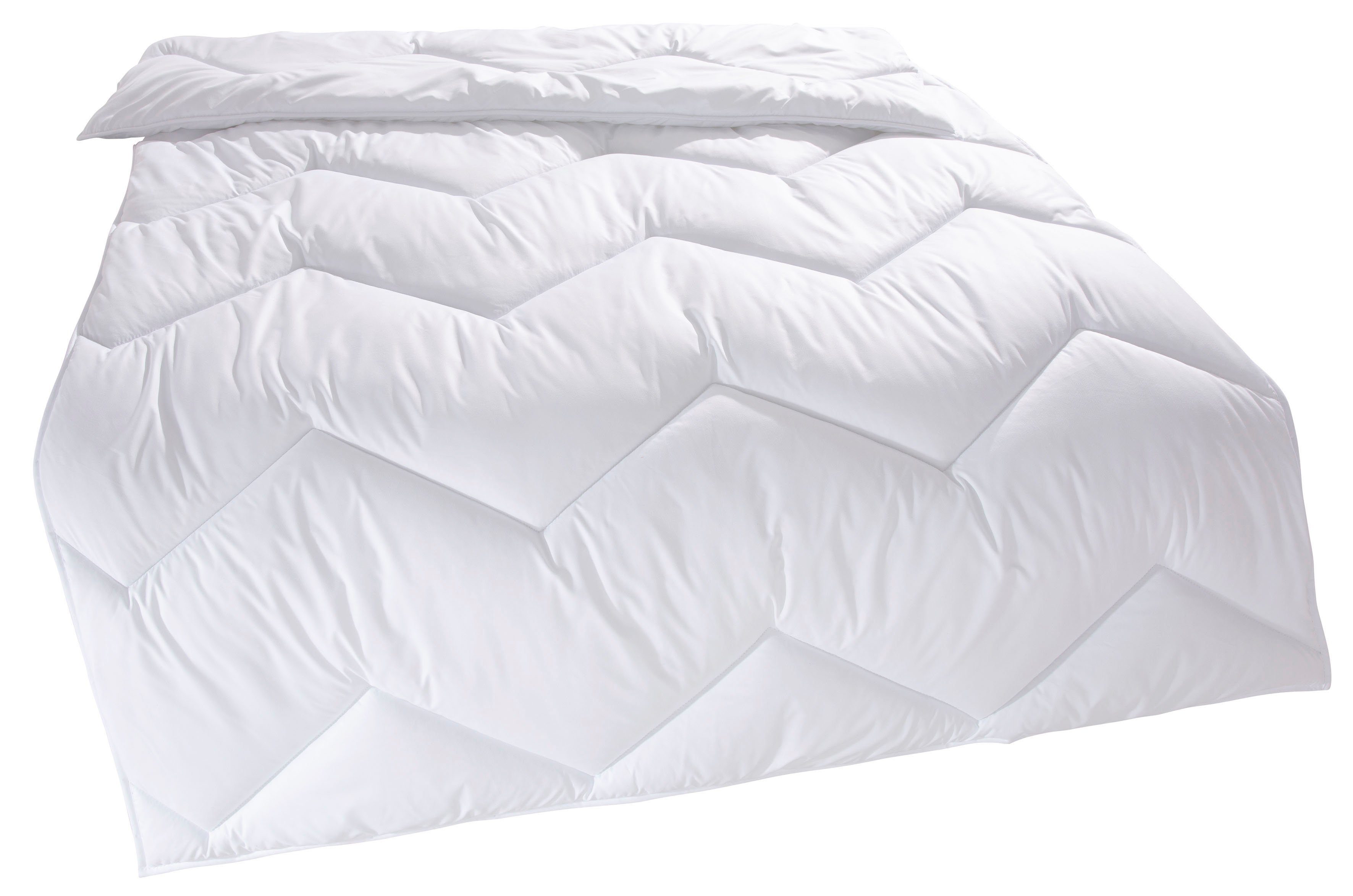 Microfaserbettdecke, Sartes, Bettdecke in 135x200, 155x220cm, Sommer & Winter, Home affaire, Füllung: Polyester, Bezug: Polyester, luxuriöser Schlafkomfort, pflegeleichte Eleganz. Perfekte Wärme