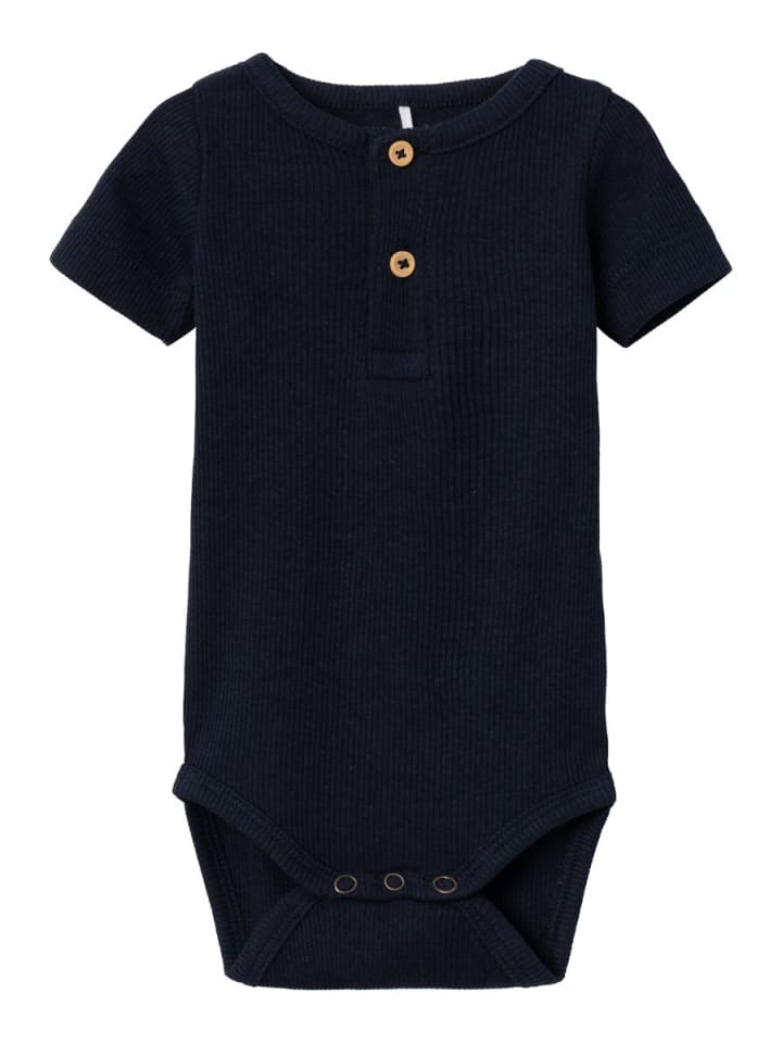 name it Grandad Kurzarmbody in dark sapphire günstig kaufen