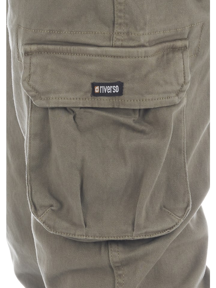 riverso  Cargo RIVHanno slim in Oliv günstig kaufen