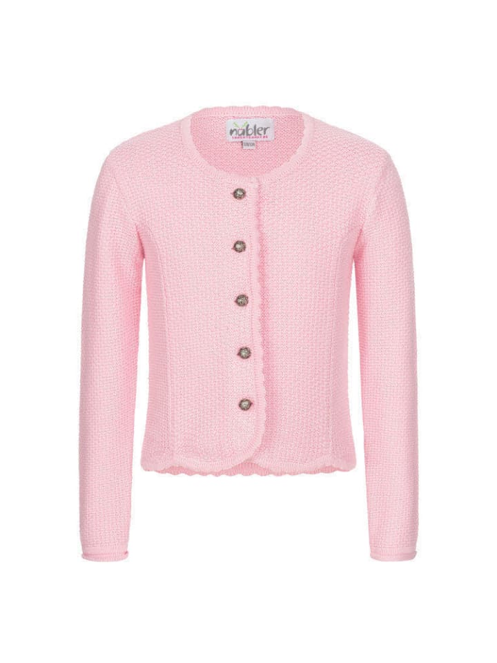 Nübler Kinderstrickjacke Yvonne in Rosa günstig kaufen