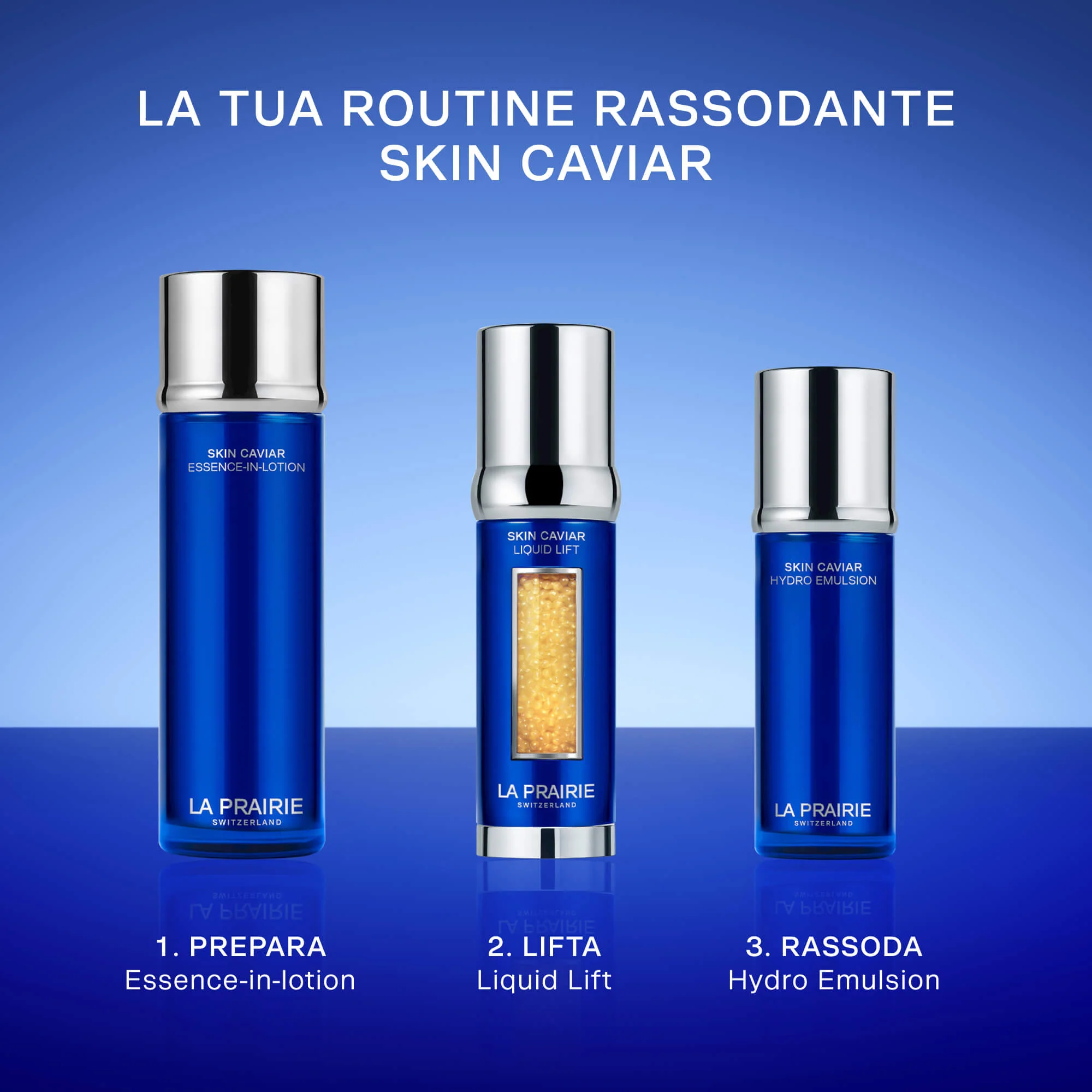 Skin Caviar Hydro Emulsion - 24-Hour Anti-Wrinkle Facial Treatment, 24-Hour Hydrating Facial Treatment