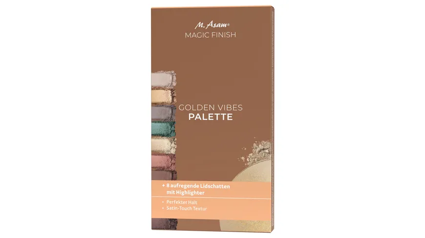 M. Asam® MAGIC FINISH Golden Vibes Palette golden