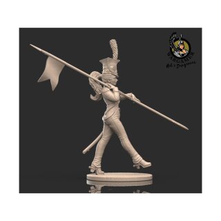 Basia, the Chevaux-legere of the Guard (54 mm)