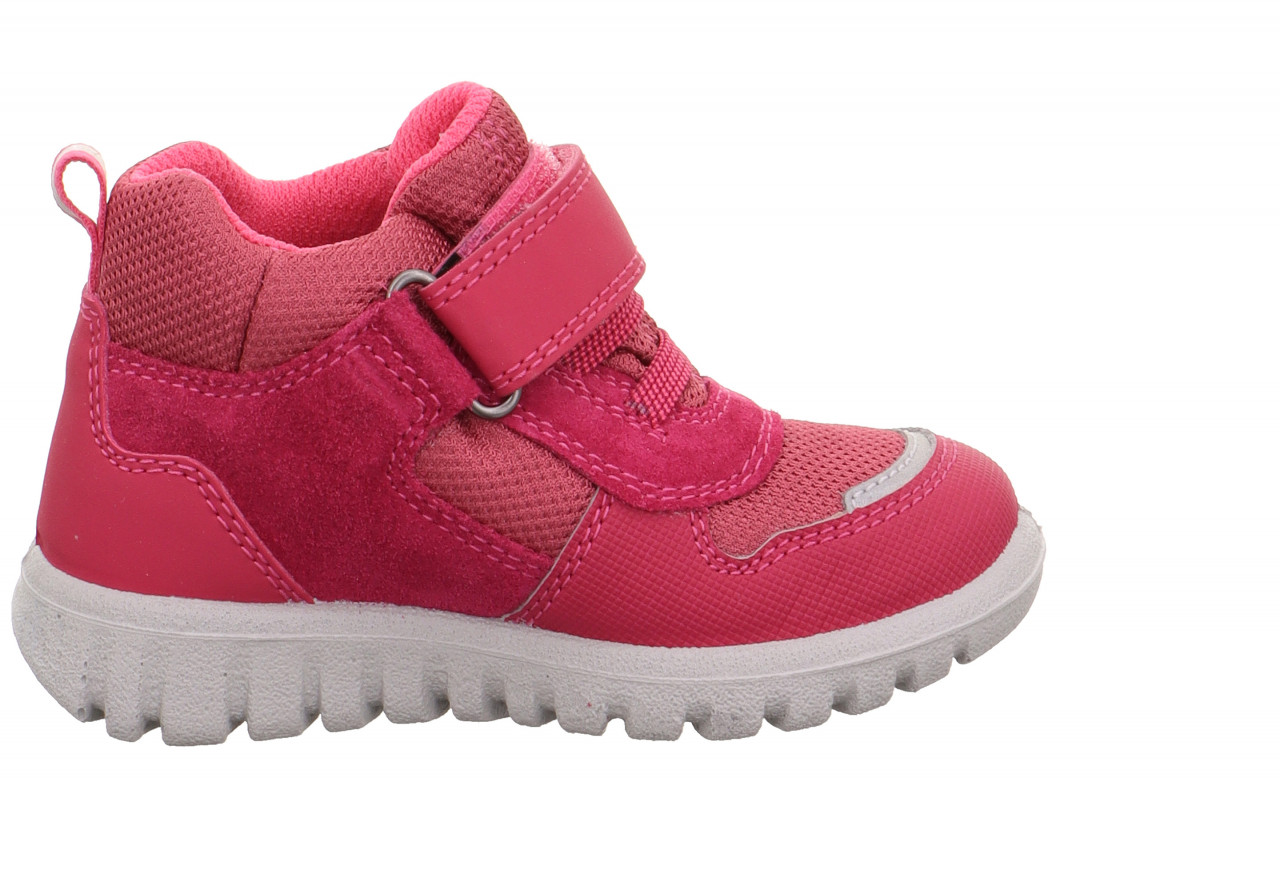 SPORT7 MINI - Rot/PinkSneaker high mit Klettverschluss