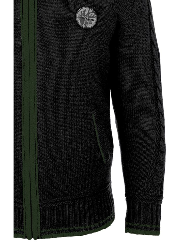 Spieth & Wensky Strickjacke BETZBACH in schwarz günstig kaufen