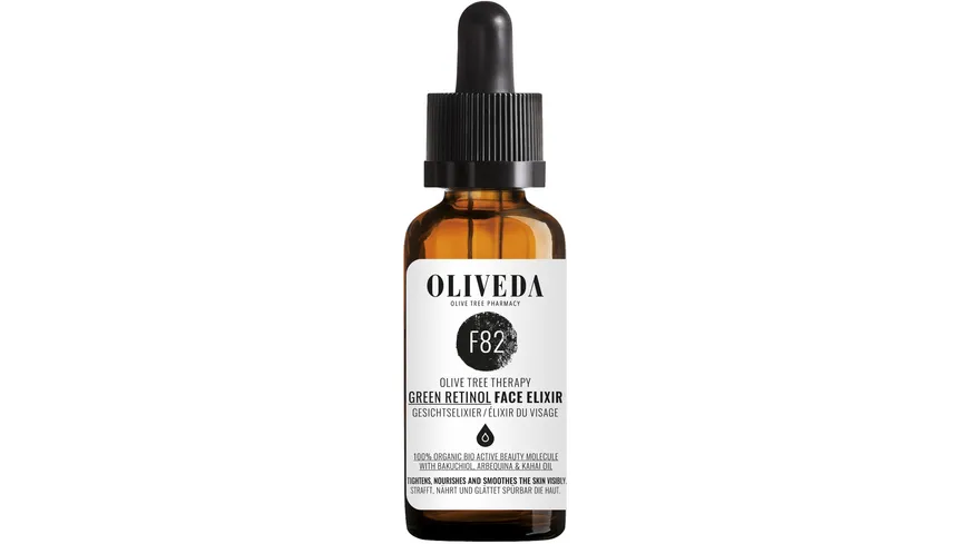 OLIVEDA Gesichtselixier F82 Green Retinol 30 ml