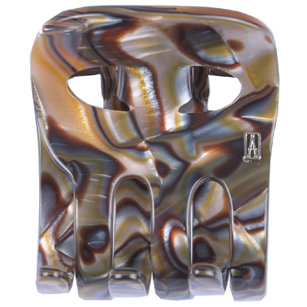 Alexandre de Paris Pince Ronde 3 Dents Onyx