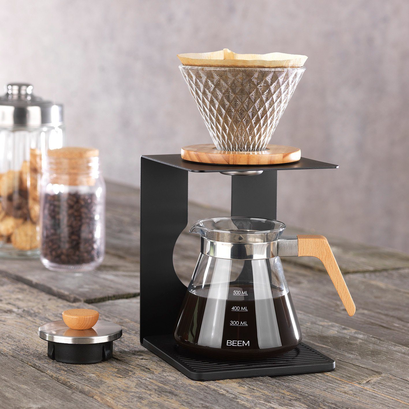 BEEM Kaffeebereiter, POUR OVER Set 4-teilig