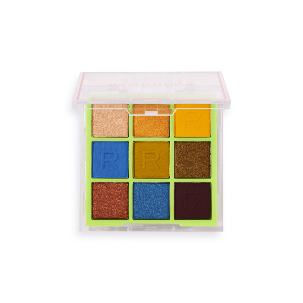 Revolution Revolution Neon Heat Eyeshadow Palette Safari Green Fard à paupières