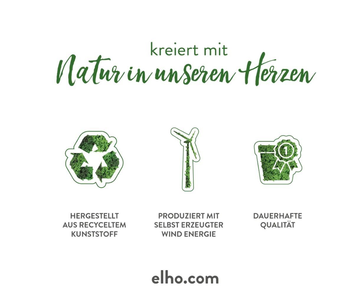 Elho Übertopf ELHO Brussels Orchidee Hoch