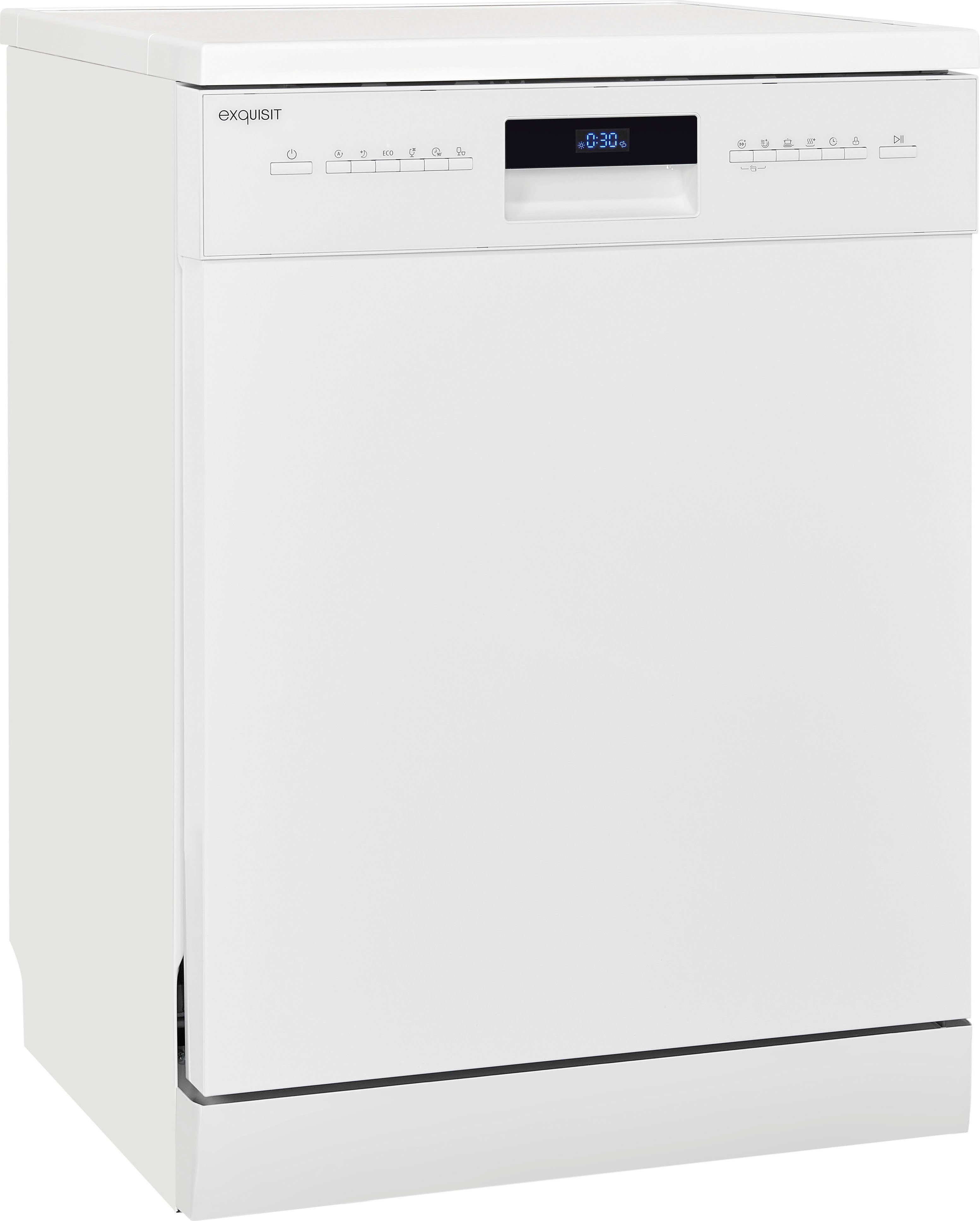 exquisit Standgeschirrspüler, GSP9614-030B, 14 Maßgedecke