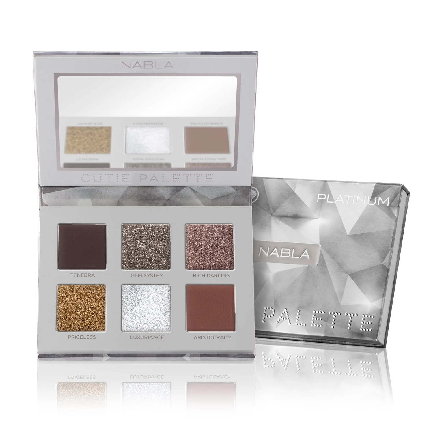 Occhi Cutie Palette Platinum - Oogschaduwpalet, compacte oogschaduw