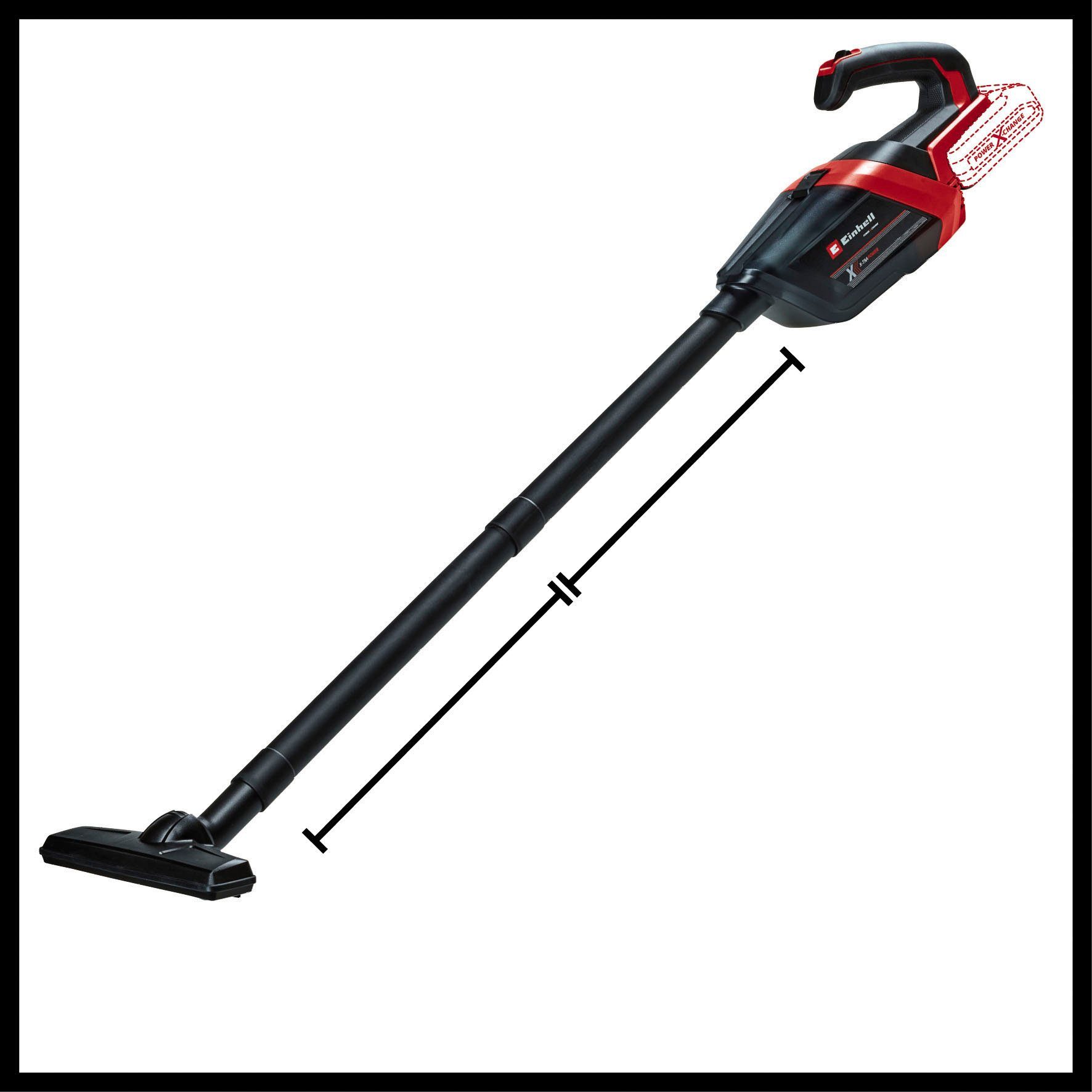 Einhell Akku-Handstaubsauger Power X-Change TE-HV 18/06 Li - Solo, beutellos, ohne Akku und Ladegerät