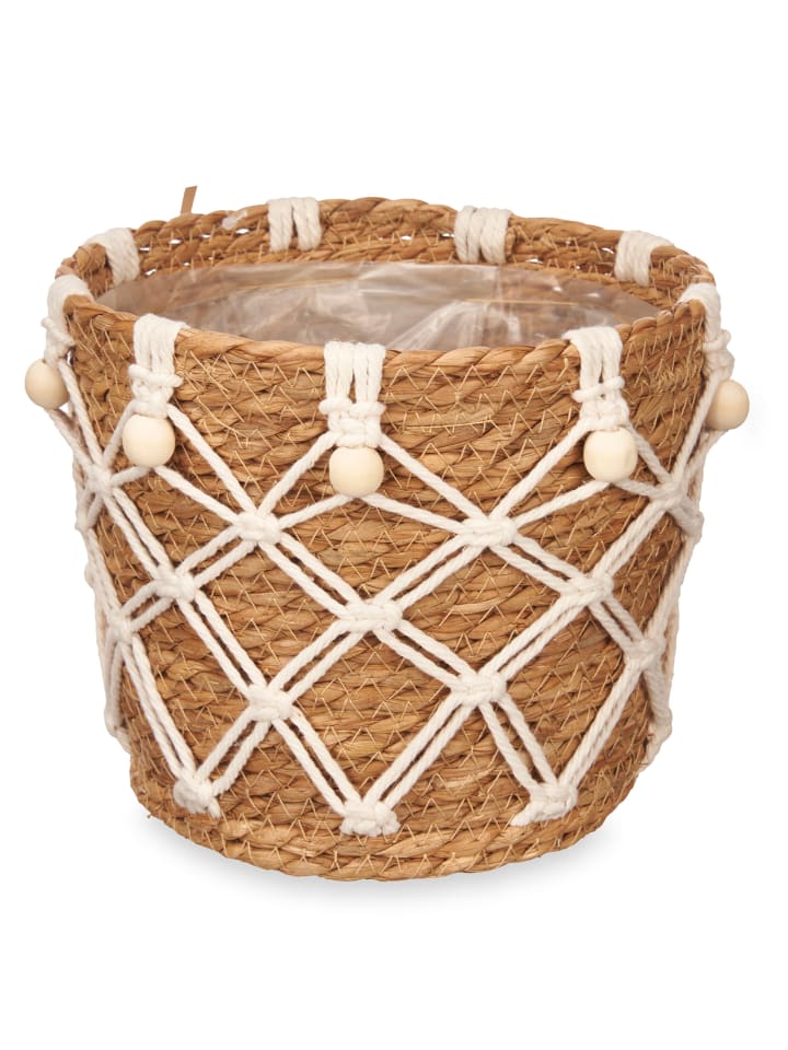 GIFTDECOR Übertopf in beige günstig kaufen onesize