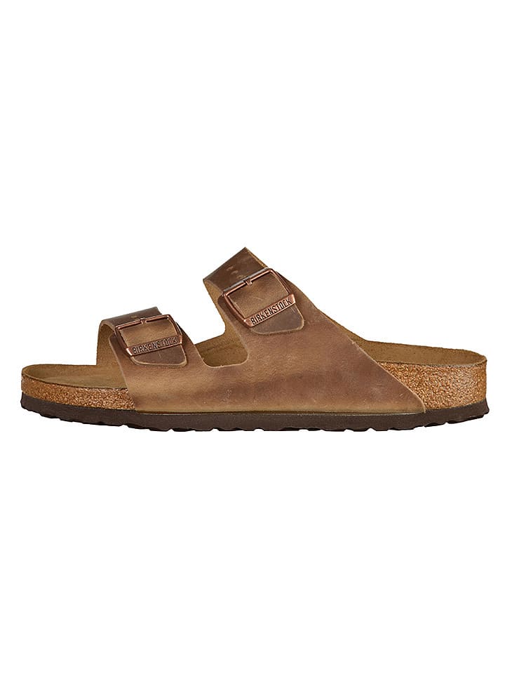 Birkenstock Leder-Pantoletten 