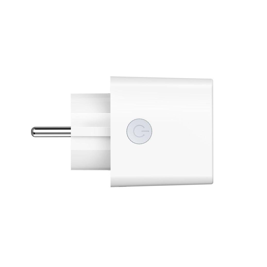 Hama WLAN-Steckdose WiFi-Steckdose, klein, quadratisch, 3er-Pack (00176571), 3er-Pack