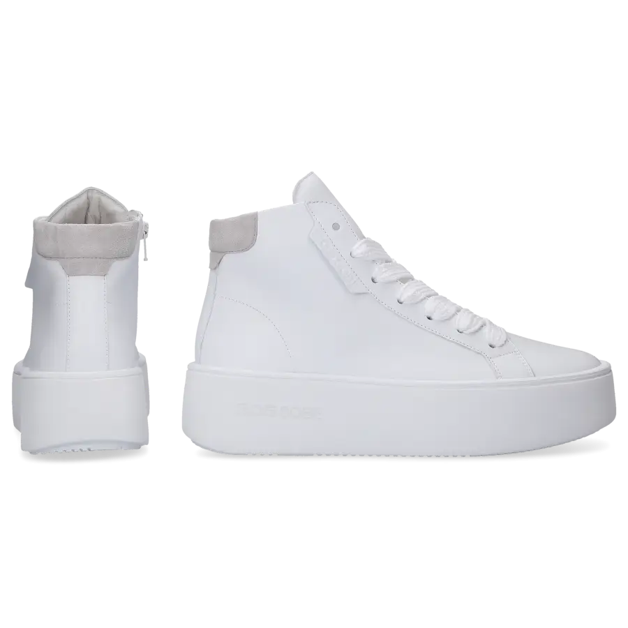 305 SOBE - Sneaker Weiß ANTONIA Kalbsleder - weiß