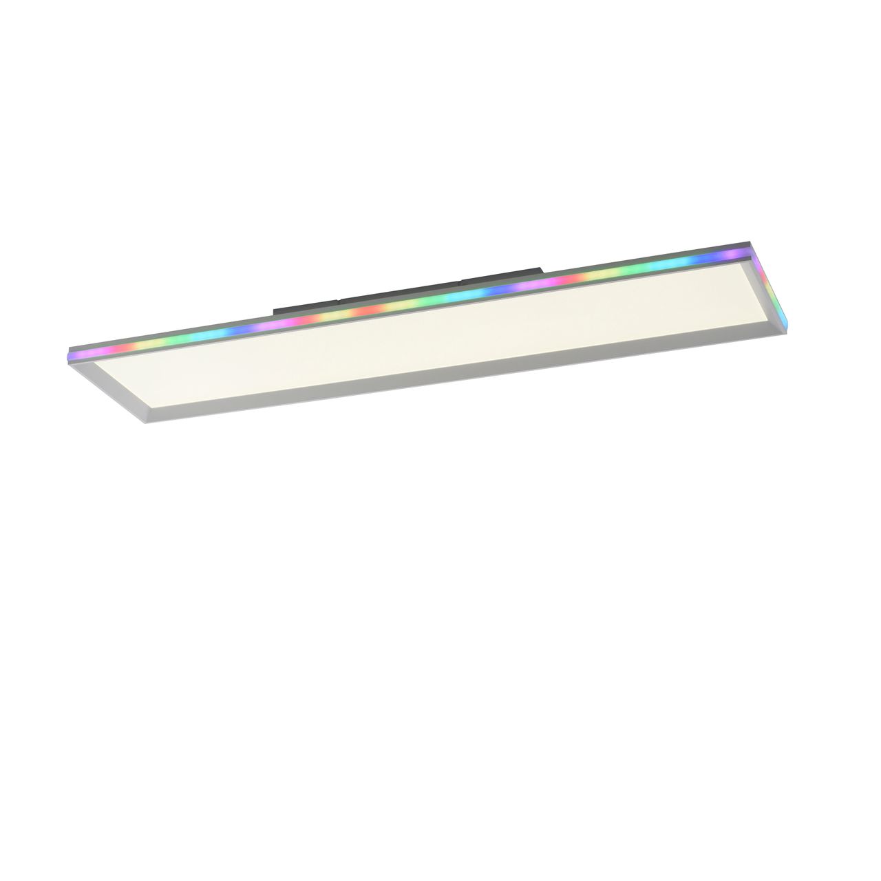 JUST LIGHT LED Deckenleuchte GALACTICA, CCT   RGB Rainbow, dimmbar, Funk-FB, rechteckig, Innenleuchte, IP20