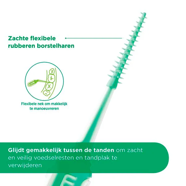 GUM Soft-Picks Menty fogköztisztító fogpiszkáló M-es méret, 40 darab