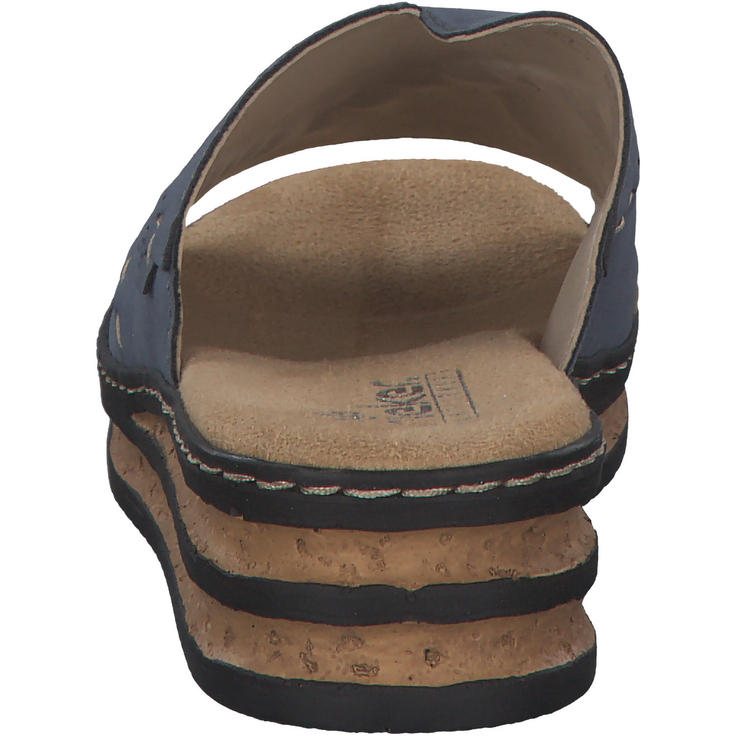Rieker 62987, Plateau-Pantoletten, Damen, lightblue