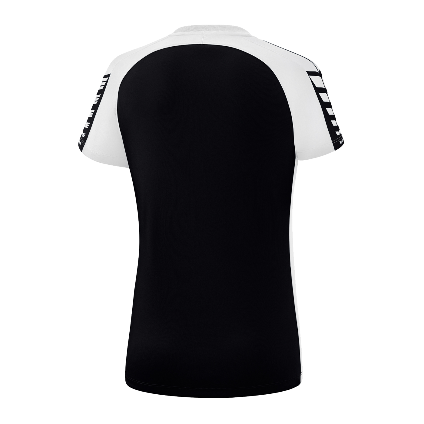 Erima Six Wings T-Shirt Damen Schwarz Weiss