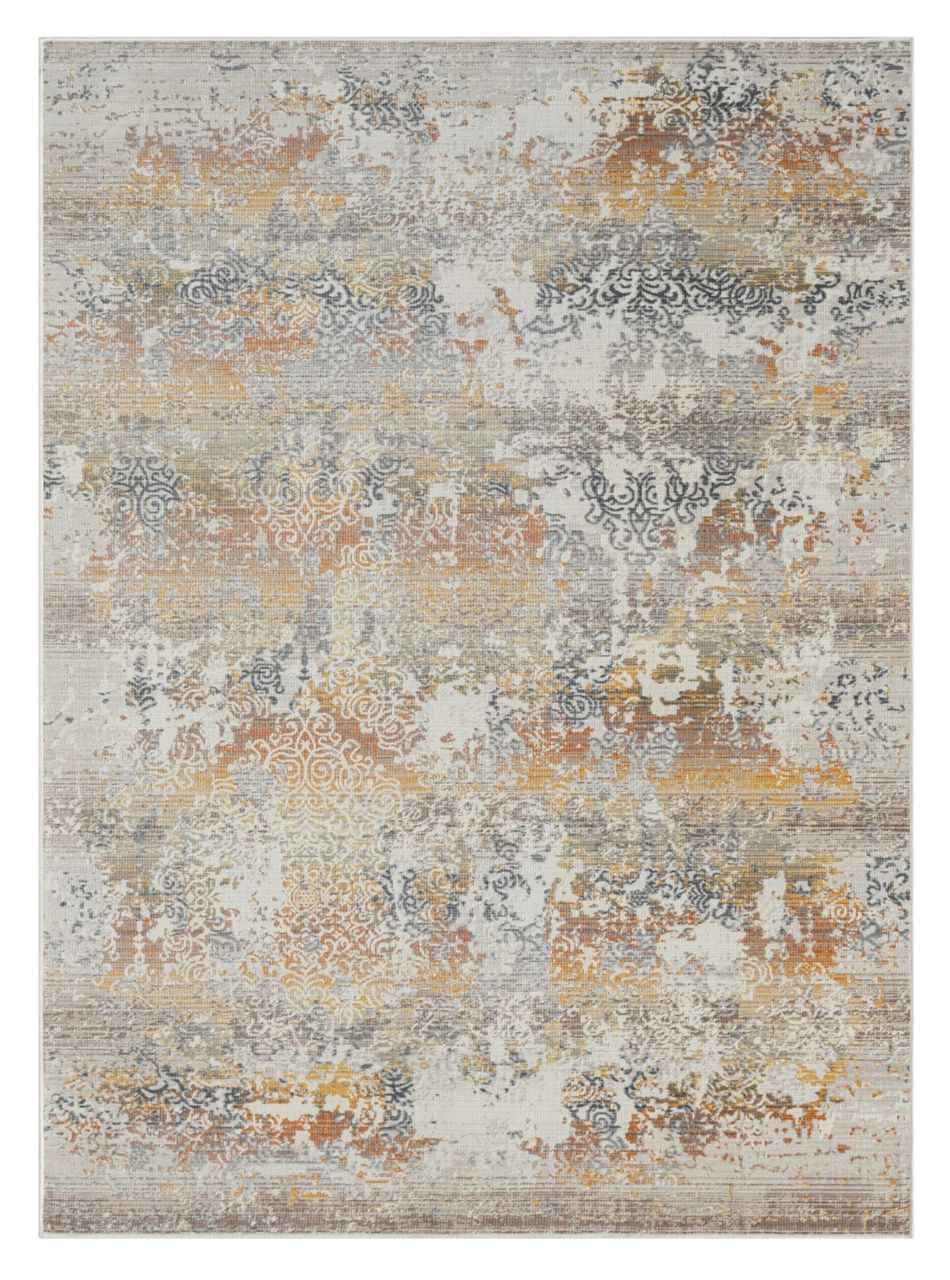 MyFlair Teppich Grace, 170cm x 240cm, Farbe anthrazit, rechteckig, Florhöhe 2mm