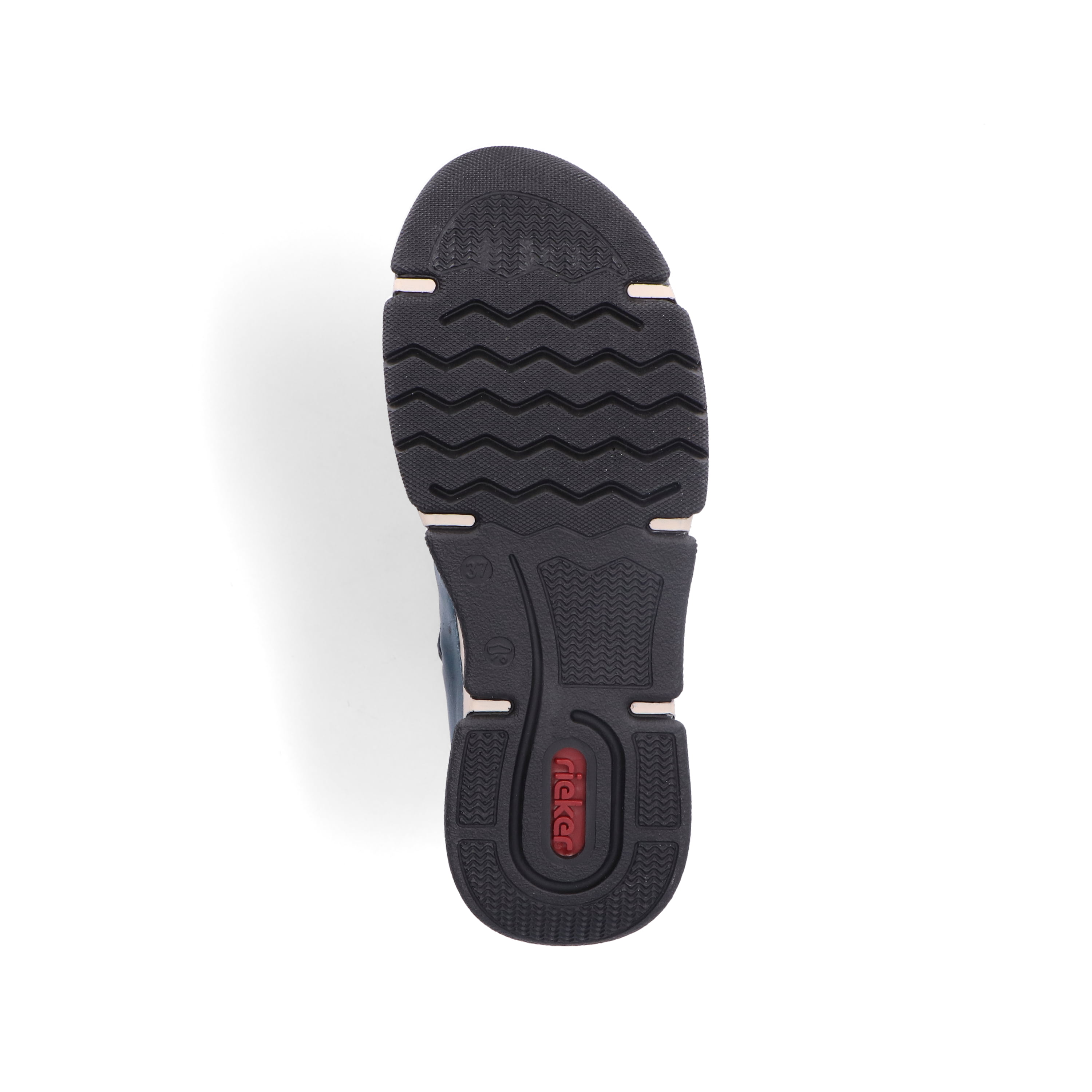 Rieker Damen Schnürstiefel cyanblau