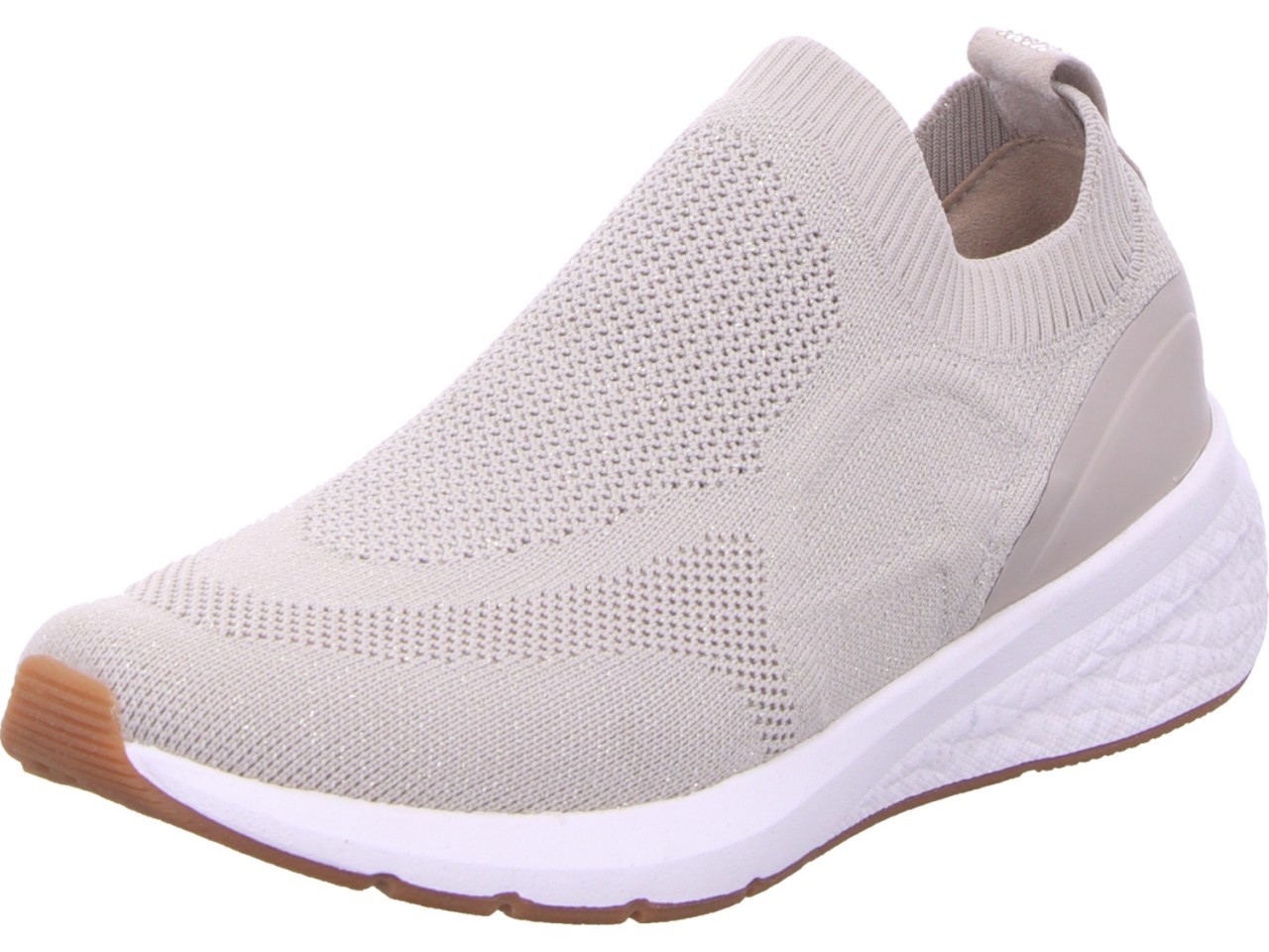TAMARIS Sportliche Slipper silber
