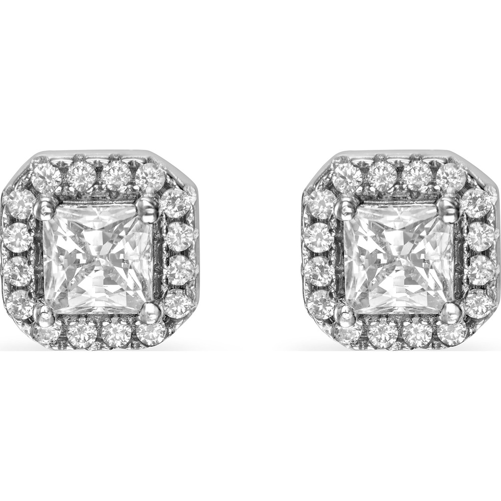 FAVS Boucles d'oreilles à fermoir à poussette 925 Argent Boucles d'oreilles