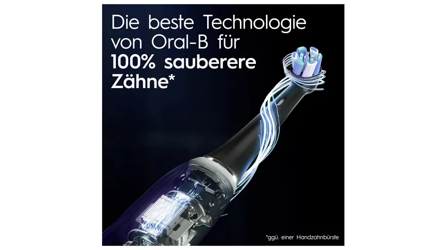 Oral-B Elektrische Zahnbürste iO Series 10 Cosmic Black schwarz
