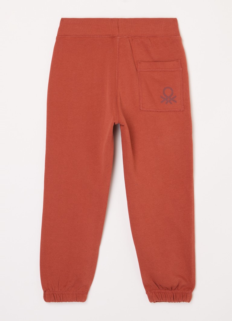 Pantaloni de trening Benetton slim fit cu șnur de strângere