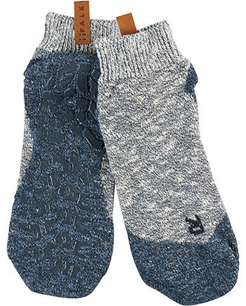 Falke, Serie Lodge HP, Socken, Baumwolle, grau-rauchblau meliert