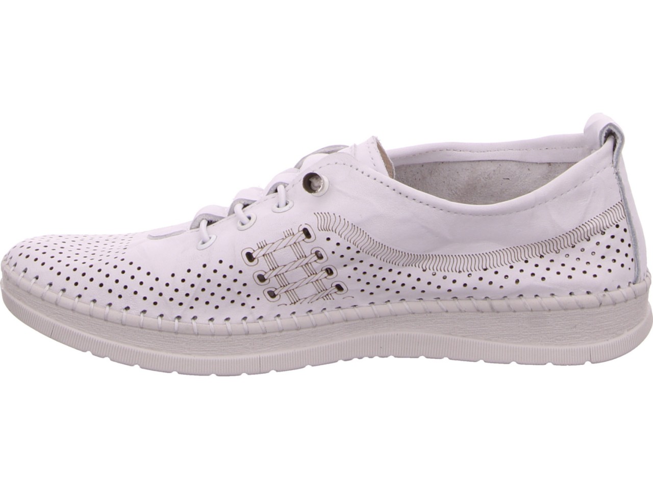 DIVERSE Sportliche Slipper weiss