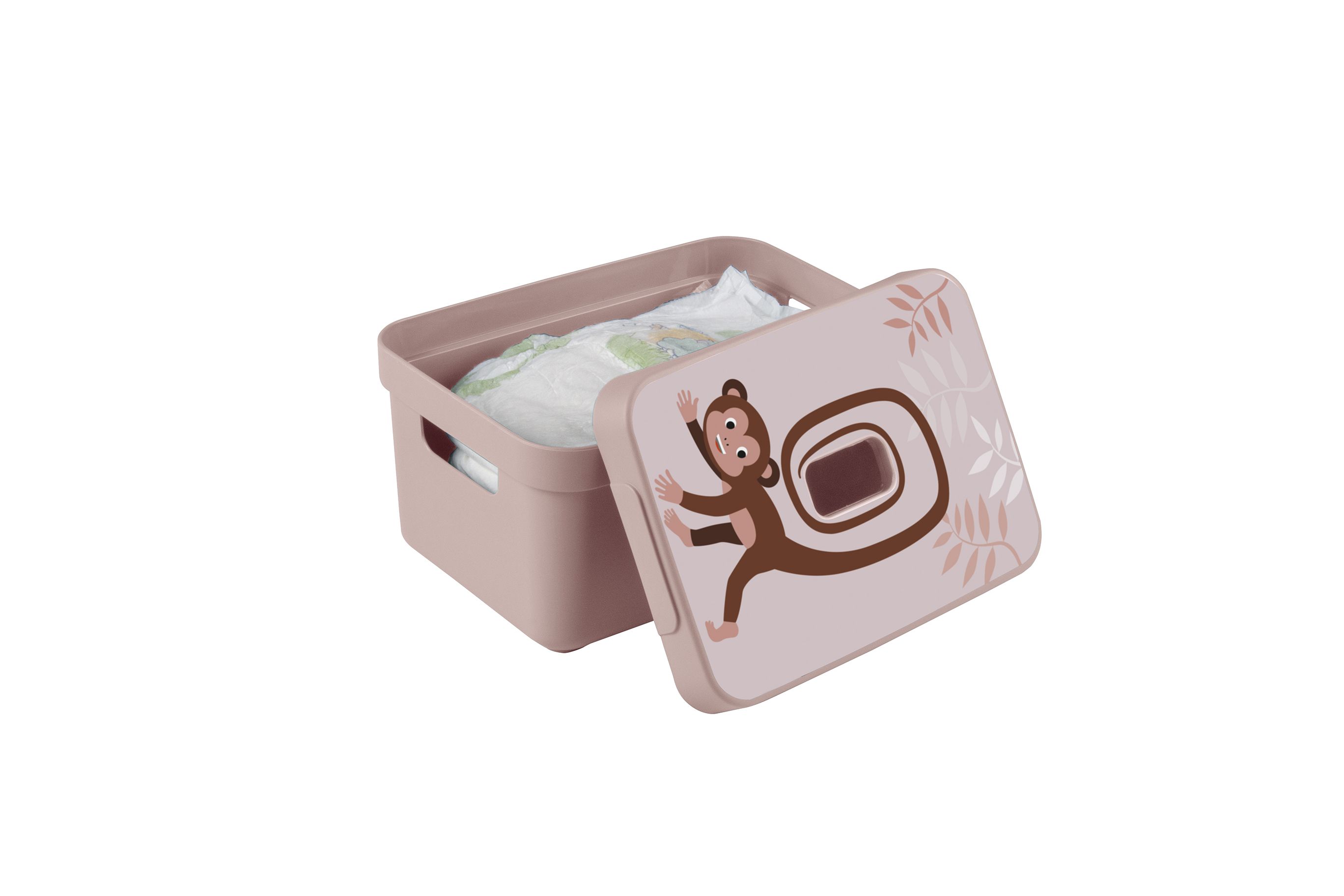 Sunware Sigma home 5 Liter Affe Aufbewahrungsbox mit Deckel