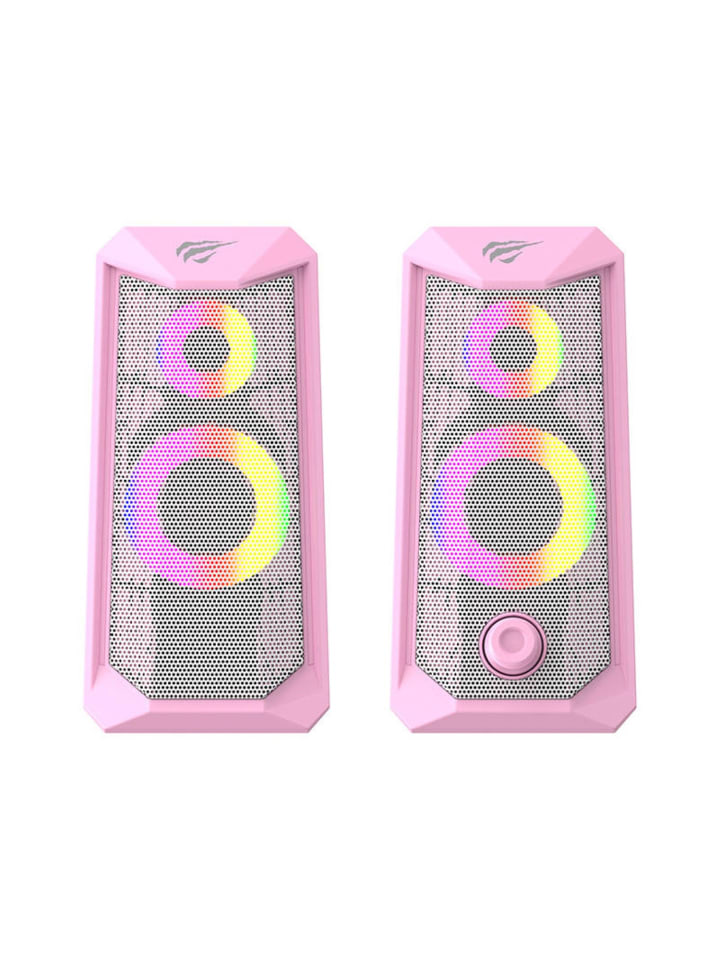 COFI 1453 Computer-Lautsprecher Havit SK202 2.0 RGB Pink in Rosa günstig kaufen onesize