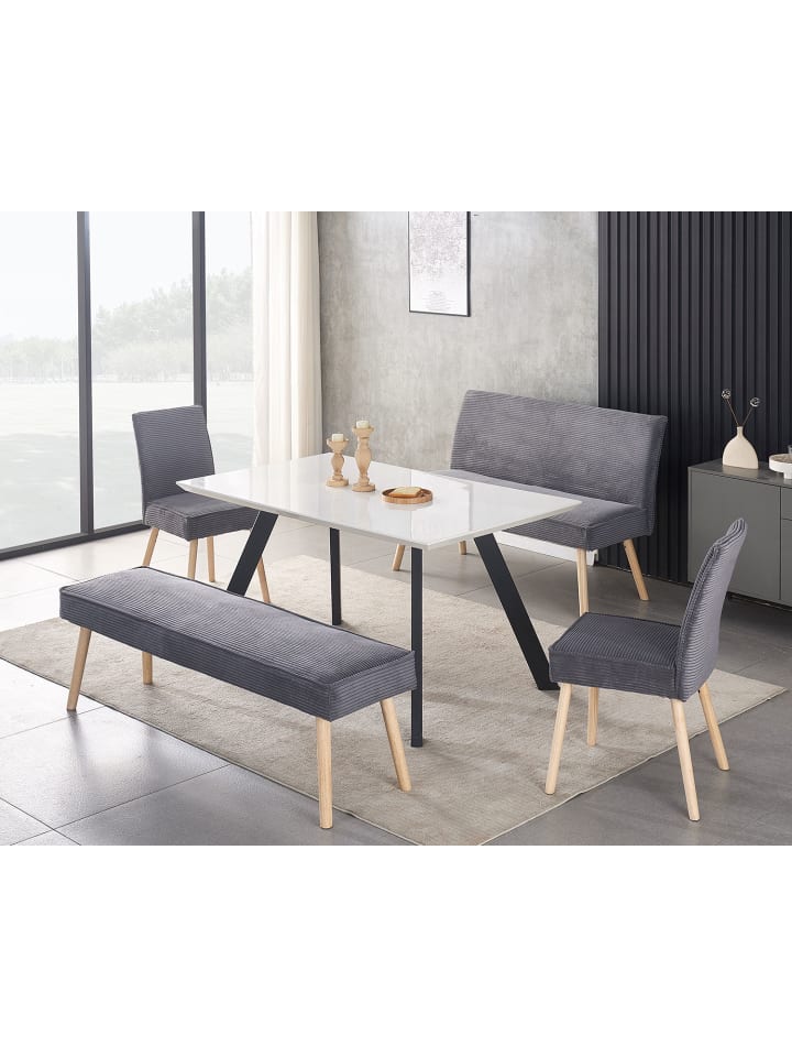 B&D Home Sitzbank PAUL in Anthrazit günstig kaufen